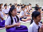 พิธีแสดงตนเป็นพุทธมามกะและการบริหารจิตเจริญปัญญา ระดับชั้นปร ... Image 67