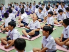 พิธีแสดงตนเป็นพุทธมามกะและการบริหารจิตเจริญปัญญา ระดับชั้นปร ... Image 70