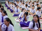 พิธีแสดงตนเป็นพุทธมามกะและการบริหารจิตเจริญปัญญา ระดับชั้นปร ... Image 72