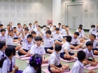 พิธีแสดงตนเป็นพุทธมามกะและการบริหารจิตเจริญปัญญา ระดับชั้นปร ... Image 74
