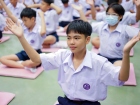 พิธีแสดงตนเป็นพุทธมามกะและการบริหารจิตเจริญปัญญา ระดับชั้นปร ... Image 78