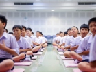 พิธีแสดงตนเป็นพุทธมามกะและการบริหารจิตเจริญปัญญา ระดับชั้นปร ... Image 86