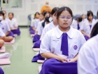 พิธีแสดงตนเป็นพุทธมามกะและการบริหารจิตเจริญปัญญา ระดับชั้นปร ... Image 102