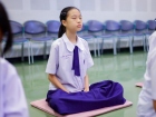 พิธีแสดงตนเป็นพุทธมามกะและการบริหารจิตเจริญปัญญา ระดับชั้นปร ... Image 110