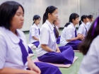 พิธีแสดงตนเป็นพุทธมามกะและการบริหารจิตเจริญปัญญา ระดับชั้นปร ... Image 114