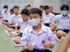 พิธีแสดงตนเป็นพุทธมามกะและการบริหารจิตเจริญปัญญา ระดับชั้นปร ... Image 118
