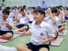พิธีแสดงตนเป็นพุทธมามกะและการบริหารจิตเจริญปัญญา ระดับชั้นปร ... Image 119