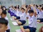 พิธีแสดงตนเป็นพุทธมามกะและการบริหารจิตเจริญปัญญา ระดับชั้นปร ... Image 120