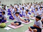 พิธีแสดงตนเป็นพุทธมามกะและการบริหารจิตเจริญปัญญา ระดับชั้นปร ... Image 123