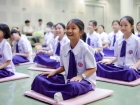 พิธีแสดงตนเป็นพุทธมามกะและการบริหารจิตเจริญปัญญา ระดับชั้นปร ... Image 124
