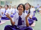 พิธีแสดงตนเป็นพุทธมามกะและการบริหารจิตเจริญปัญญา ระดับชั้นปร ... Image 125