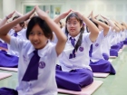 พิธีแสดงตนเป็นพุทธมามกะและการบริหารจิตเจริญปัญญา ระดับชั้นปร ... Image 126