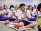 พิธีแสดงตนเป็นพุทธมามกะและการบริหารจิตเจริญปัญญา ระดับชั้นปร ... Image 135