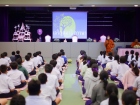 พิธีแสดงตนเป็นพุทธมามกะและการบริหารจิตเจริญปัญญา ระดับชั้นปร ... Image 140