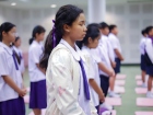 พิธีแสดงตนเป็นพุทธมามกะและการบริหารจิตเจริญปัญญา ระดับชั้นปร ... Image 148