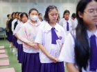 พิธีแสดงตนเป็นพุทธมามกะและการบริหารจิตเจริญปัญญา ระดับชั้นปร ... Image 153