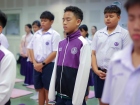 พิธีแสดงตนเป็นพุทธมามกะและการบริหารจิตเจริญปัญญา ระดับชั้นปร ... Image 162