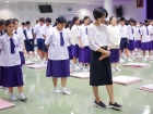 พิธีแสดงตนเป็นพุทธมามกะและการบริหารจิตเจริญปัญญา ระดับชั้นปร ... Image 169