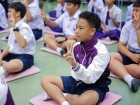 พิธีแสดงตนเป็นพุทธมามกะและการบริหารจิตเจริญปัญญา ระดับชั้นปร ... Image 186