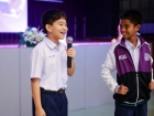 พิธีแสดงตนเป็นพุทธมามกะและการบริหารจิตเจริญปัญญา ระดับชั้นปร ... Image 202
