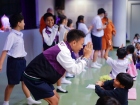 พิธีแสดงตนเป็นพุทธมามกะและการบริหารจิตเจริญปัญญา ระดับชั้นปร ... Image 212