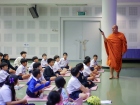 พิธีแสดงตนเป็นพุทธมามกะและการบริหารจิตเจริญปัญญา ระดับชั้นปร ... Image 217