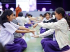 พิธีแสดงตนเป็นพุทธมามกะและการบริหารจิตเจริญปัญญา ระดับชั้นปร ... Image 223