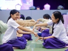 พิธีแสดงตนเป็นพุทธมามกะและการบริหารจิตเจริญปัญญา ระดับชั้นปร ... Image 227