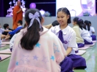พิธีแสดงตนเป็นพุทธมามกะและการบริหารจิตเจริญปัญญา ระดับชั้นปร ... Image 228