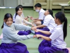 พิธีแสดงตนเป็นพุทธมามกะและการบริหารจิตเจริญปัญญา ระดับชั้นปร ... Image 232
