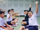พิธีแสดงตนเป็นพุทธมามกะและการบริหารจิตเจริญปัญญา ระดับชั้นปร ... Image 235