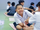 พิธีแสดงตนเป็นพุทธมามกะและการบริหารจิตเจริญปัญญา ระดับชั้นปร ... Image 238
