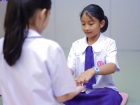 พิธีแสดงตนเป็นพุทธมามกะและการบริหารจิตเจริญปัญญา ระดับชั้นปร ... Image 241