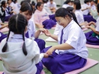 พิธีแสดงตนเป็นพุทธมามกะและการบริหารจิตเจริญปัญญา ระดับชั้นปร ... Image 243