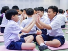 พิธีแสดงตนเป็นพุทธมามกะและการบริหารจิตเจริญปัญญา ระดับชั้นปร ... Image 252