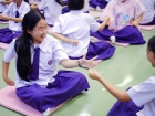 พิธีแสดงตนเป็นพุทธมามกะและการบริหารจิตเจริญปัญญา ระดับชั้นปร ... Image 254