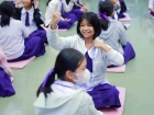 พิธีแสดงตนเป็นพุทธมามกะและการบริหารจิตเจริญปัญญา ระดับชั้นปร ... Image 255