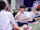 พิธีแสดงตนเป็นพุทธมามกะและการบริหารจิตเจริญปัญญา ระดับชั้นปร ... Image 257