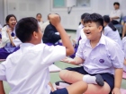 พิธีแสดงตนเป็นพุทธมามกะและการบริหารจิตเจริญปัญญา ระดับชั้นปร ... Image 260