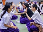 พิธีแสดงตนเป็นพุทธมามกะและการบริหารจิตเจริญปัญญา ระดับชั้นปร ... Image 262