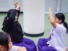 พิธีแสดงตนเป็นพุทธมามกะและการบริหารจิตเจริญปัญญา ระดับชั้นปร ... Image 264
