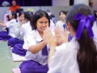 พิธีแสดงตนเป็นพุทธมามกะและการบริหารจิตเจริญปัญญา ระดับชั้นปร ... Image 266