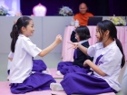 พิธีแสดงตนเป็นพุทธมามกะและการบริหารจิตเจริญปัญญา ระดับชั้นปร ... Image 269