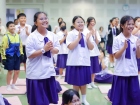 พิธีแสดงตนเป็นพุทธมามกะและการบริหารจิตเจริญปัญญา ระดับชั้นปร ... Image 273