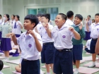 พิธีแสดงตนเป็นพุทธมามกะและการบริหารจิตเจริญปัญญา ระดับชั้นปร ... Image 276