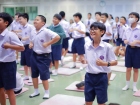 พิธีแสดงตนเป็นพุทธมามกะและการบริหารจิตเจริญปัญญา ระดับชั้นปร ... Image 277