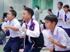 พิธีแสดงตนเป็นพุทธมามกะและการบริหารจิตเจริญปัญญา ระดับชั้นปร ... Image 281