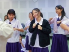 พิธีแสดงตนเป็นพุทธมามกะและการบริหารจิตเจริญปัญญา ระดับชั้นปร ... Image 283