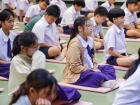 พิธีแสดงตนเป็นพุทธมามกะและการบริหารจิตเจริญปัญญา ระดับชั้นปร ... Image 290