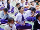 พิธีแสดงตนเป็นพุทธมามกะและการบริหารจิตเจริญปัญญา ระดับชั้นปร ... Image 297